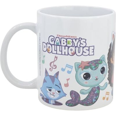 Stor Gabby et het magische huis keramische mok 325 ml officieel gelicentieerd design ideaal voor koffie, thee en warme dranken voor fans Stor Gabby et het magische huis keramische mok 325 ml officieel gelicentieerd design ideaal voor koffie, thee en warme dranken voor fans