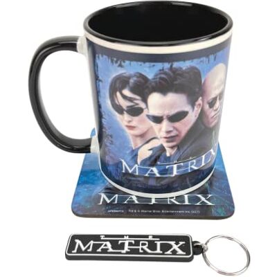 Pyramid The Matrix cadeauset met onderzetter en sleutelhanger Pyramid The Matrix cadeauset met onderzetter en sleutelhanger