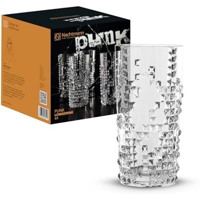 Nachtmann Verre en Cristal Spiegelau et , Punk, Verre, Transparent, 15.1 x 7.5 x 7.5 cm Nachtmann Verre en Cristal Spiegelau et , Punk, Verre, Transparent, 15.1 x 7.5 x 7.5 cm