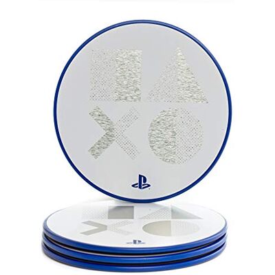 Paladone Playstation PS5 metalen onderzetterset Paladone Playstation PS5 metalen onderzetterset