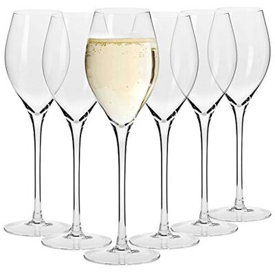 Krosno Prosecco-glazen, 300 ml, Harmony-collectie, 6 stuks Krosno Prosecco-glazen, 300 ml, Harmony-collectie, 6 stuks
