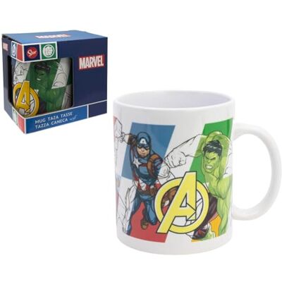 CARTOON Avengers Marvel keramische mok model mok ontbijtkom 325 ml voor kinderen CARTOON Avengers Marvel keramische mok model mok ontbijtkom 325 ml voor kinderen