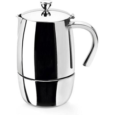 LACOR 62081 Espresso-koffiekan, roestvrij staal LACOR 62081 Espresso-koffiekan, roestvrij staal