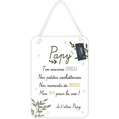STC Papy affectieve plaat STC Papy affectieve plaat