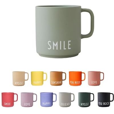 Design Letters Koffiekopje, cadeau-idee voor Vaderdag, originele mok van porselein, cadeau voor vaders, espresso, perfect cadeau, 250 ml Design Letters Koffiekopje, cadeau-idee voor Vaderdag, originele mok van porselein, cadeau voor vaders, espresso, perfect cadeau, 250 ml