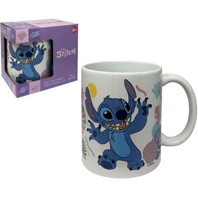CARTOON Disney Stitch Keramische Mok Model Mok 325 ml Ontbijt Kindermok CARTOON Disney Stitch Keramische Mok Model Mok 325 ml Ontbijt Kindermok