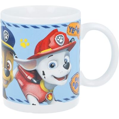 Stor Paw Patrol keramische mok, 325 ml, officieel gelicentieerd design, ideaal voor koffie, thee en warme dranken, voor fans Stor Paw Patrol keramische mok, 325 ml, officieel gelicentieerd design, ideaal voor koffie, thee en warme dranken, voor fans