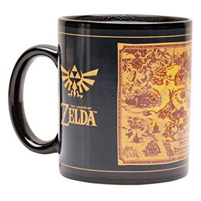 The Legend of Zelda Thermoreactieve beker, 315 ml, meerkleurig The Legend of Zelda Thermoreactieve beker, 315 ml, meerkleurig