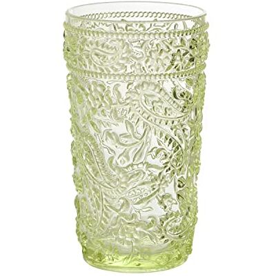 KASANOVA Bibita-glas damast, kunststof, geel, 630 ml KASANOVA Bibita-glas damast, kunststof, geel, 630 ml