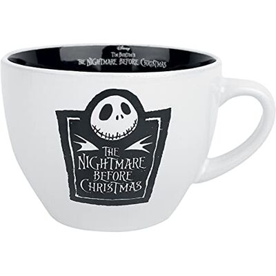Disney NIGHTMARE BEFORE CHRISTMAS (JACK) Cappuccino mok Disney NIGHTMARE BEFORE CHRISTMAS (JACK) Cappuccino mok