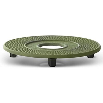 Bredemeijer G003GR Asia Xilin onderzetter, gietijzer, groen Bredemeijer G003GR Asia Xilin onderzetter, gietijzer, groen