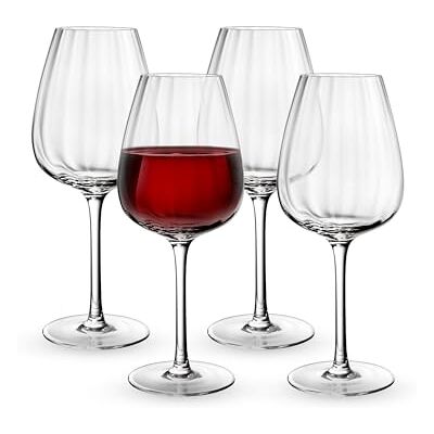 Villeroy & Boch – Rose Garden Rode wijnglas, 4 stuks, transparant, vaatwasmachinebestendig, kristalheldere glazen, rode wijnglazen, wijnglazen, wijnglas, wijnservice, kristallijn Villeroy & Boch – Rose Garden Rode wijnglas, 4 stuks, transparant, vaatwasmachinebestendig, kristalheldere glazen, rode wijnglazen, wijnglazen, wijnglas, wijnservice, kristallijn