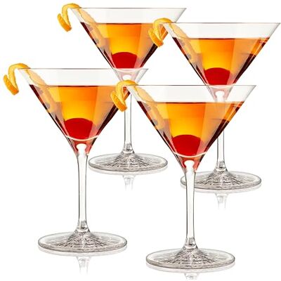 Spiegelau & Nachtmann 4500175 Perfect Serve Lot de 4 Verres à Cocktail en Cristal 165 ML Spiegelau & Nachtmann 4500175 Perfect Serve Lot de 4 Verres à Cocktail en Cristal 165 ML