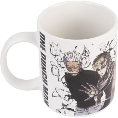 Grupo Erik One Punch Man, Anime mok 350 ml officieel gelicentieerde keramische mok koffie & thee mok, cadeau-idee geek, verjaardag of Kerstmis Grupo Erik One Punch Man, Anime mok 350 ml officieel gelicentieerde keramische mok koffie & thee mok, cadeau-idee geek, verjaardag of Kerstmis