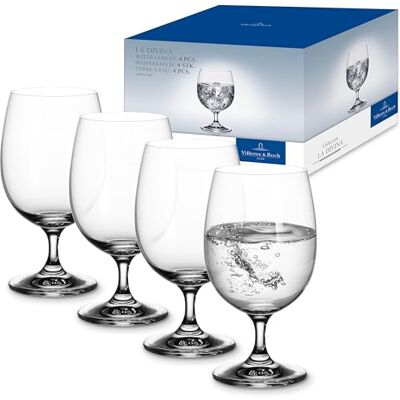 Villeroy & Boch la Divina 4 stuks glas, 330 ml, kristalglas Villeroy & Boch la Divina 4 stuks glas, 330 ml, kristalglas