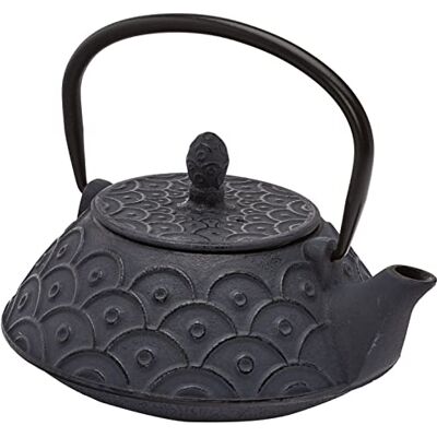 IBILI Gietijzeren theepot Maleisië, 0,8 liter, geëmailleerde binnenkant, compatibel met inductiekookplaten IBILI Gietijzeren theepot Maleisië, 0,8 liter, geëmailleerde binnenkant, compatibel met inductiekookplaten