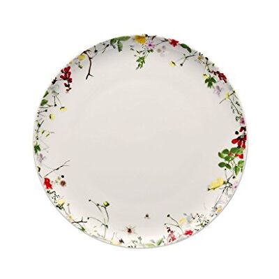 Rosenthal Brillance Wilde Bloemen Bord Llano, 22 x 22 x 2 cm, meerkleurig Rosenthal Brillance Wilde Bloemen Bord Llano, 22 x 22 x 2 cm, meerkleurig