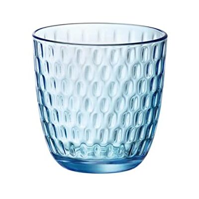 Bormioli Rocco Slot set van 6 blauwe glazen Bormioli Rocco Slot set van 6 blauwe glazen