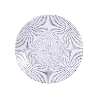 Tramontina Assiette à dessert ronde ornée porcelaine 23 cm Diamantina Maxforce. Tramontina Assiette à dessert ronde ornée porcelaine 23 cm Diamantina Maxforce.