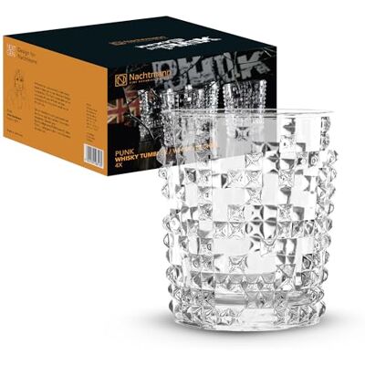 Spiegelau Verre en Cristal et Nachtmann, Punk, Verre, Transparent, 10.1 x 8.4 x 8.4 cm Spiegelau Verre en Cristal et Nachtmann, Punk, Verre, Transparent, 10.1 x 8.4 x 8.4 cm