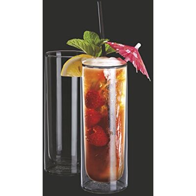 Maxxo Thermo Mojito glas, dubbelwandig, geïsoleerd, 283,5 g/300 ml, 2 stuks Maxxo Thermo Mojito glas, dubbelwandig, geïsoleerd, 283,5 g/300 ml, 2 stuks