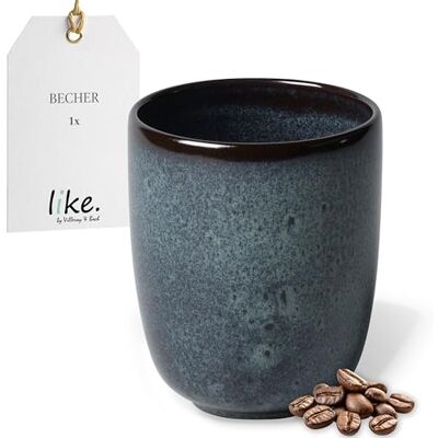 Villeroy & Boch like. by Villeroy and Boch mok zonder handvat, 400 ml, mok van aardewerk zonder handvat voor unieke koffiemomenten, vaatwasmachinebestendig en magnetronbestendig Villeroy & Boch like. by Villeroy and Boch mok zonder handvat, 400 ml, mok van aardewerk zonder handvat voor unieke koffiemomenten, vaatwasmachinebestendig en magnetronbestendig