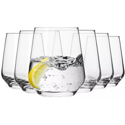 Krosno Water Sap Tumbler Drinkglazen Set van 6 400 ml Splendour Collectie Perfect voor Thuis, Restaurants en Feesten Vaatwasser Veilig Krosno Water Sap Tumbler Drinkglazen Set van 6 400 ml Splendour Collectie Perfect voor Thuis, Restaurants en Feesten Vaatwasser Veilig