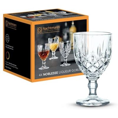 Nachtmann Spiegelau & , 4-delige likeurglasset, kristalglas, 57 ml, Noblesse, 103748 Nachtmann Spiegelau & , 4-delige likeurglasset, kristalglas, 57 ml, Noblesse, 103748