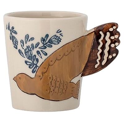 Bloomingville Hezha Cup, Nature, Stoneware (82058211) Bloomingville Hezha Cup, Nature, Stoneware (82058211)