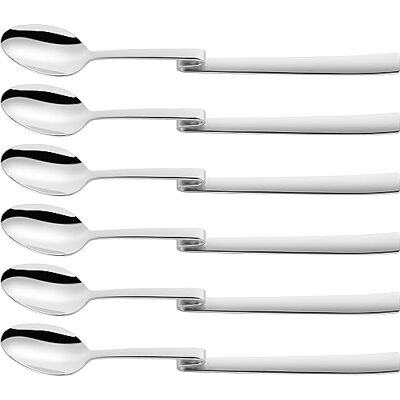 ZWILLING Latte Macchiato lepels (6 stuks), roestvrij staal 18/10, gepolijst, serie diner ZWILLING Latte Macchiato lepels (6 stuks), roestvrij staal 18/10, gepolijst, serie diner