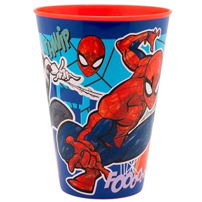 Stor Herbruikbare plastic beker 430 ml Spiderman Stor Herbruikbare plastic beker 430 ml Spiderman