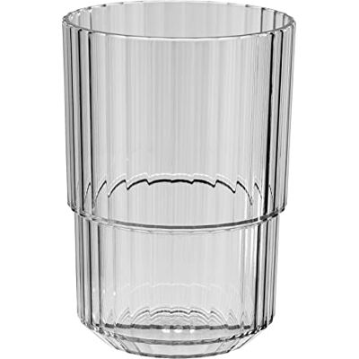 APS Linea 0,4 liter hoogwaardige Tritan kunststof beker, BPA-vrij, stapelbaar, onbreekbaar en herbruikbaar glas, herbruikbaar en vaatwasmachinebestendig, 400 ml, Frans grijs APS Linea 0,4 liter hoogwaardige Tritan kunststof beker, BPA-vrij, stapelbaar, onbreekbaar en herbruikbaar glas, herbruikbaar en vaatwasmachinebestendig, 400 ml, Frans grijs