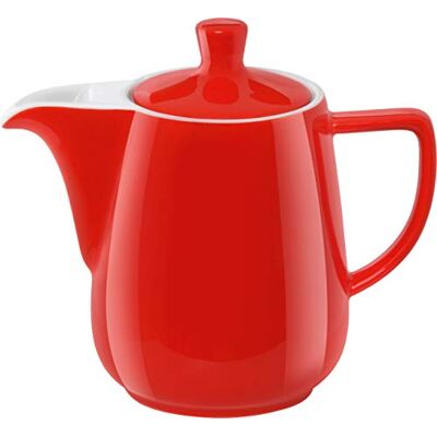 Melitta 219094 porseleinen koffiekan, 0,6 l, rood Melitta 219094 porseleinen koffiekan, 0,6 l, rood