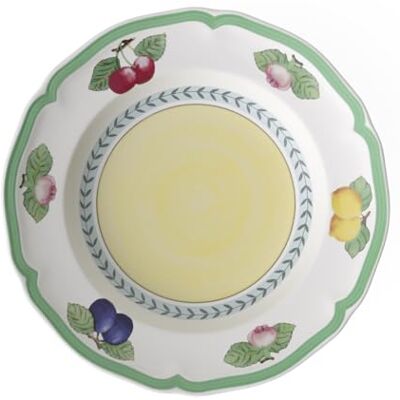 Villeroy & Boch French Garden Fleurence Soepbord, 23 cm, premium porselein, wit/meerkleurig Villeroy & Boch French Garden Fleurence Soepbord, 23 cm, premium porselein, wit/meerkleurig