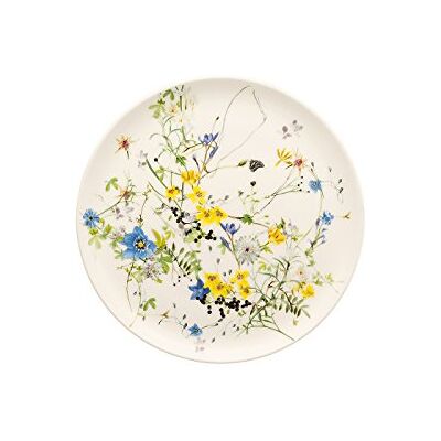 Rosenthal Brillance Fleurs des Alpen Broodbord 18 cm Rosenthal Brillance Fleurs des Alpen Broodbord 18 cm