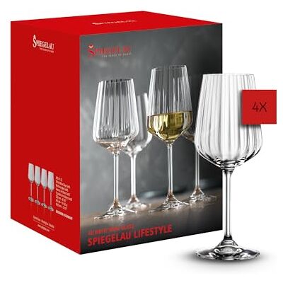 Spiegelau & Nachtmann 4450172 witte wijnglas 440 ml set van 4 Spiegelau & Nachtmann 4450172 witte wijnglas 440 ml set van 4