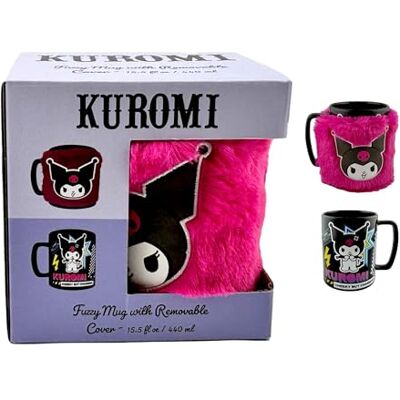 Pyramid pluizige Kuromi mok Pyramid pluizige Kuromi mok