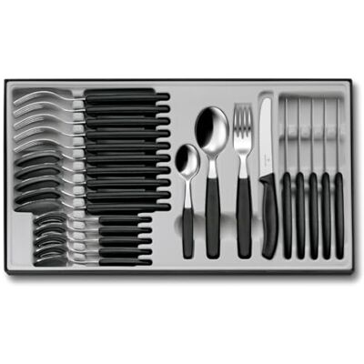 Victorinox , 6.7833.24, Swiss Classic, tafeltapijt, extra scherpe rand, met spiraalsluiting, robuuste kunststof handgreep, zwart, vaatwasmachinebestendig Victorinox , 6.7833.24, Swiss Classic, tafeltapijt, extra scherpe rand, met spiraalsluiting, robuuste kunststof handgreep, zwart, vaatwasmachinebestendig