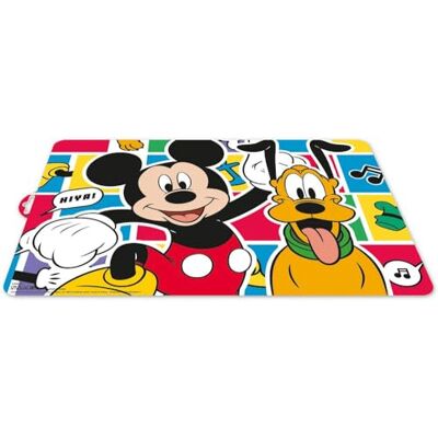 STOR Tataway Kleurrijke Disney Placemat voor kinderen, kunststof, Mickey Mouse, Pluto STOR Tataway Kleurrijke Disney Placemat voor kinderen, kunststof, Mickey Mouse, Pluto