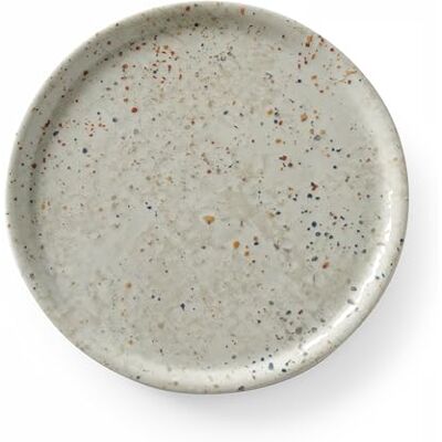 HENDI Pizzabord van porselein, motief: kleurrijke stippen, vaatwasser- en magnetronbestendig, diameter 310 mm, lichtgrijs HENDI Pizzabord van porselein, motief: kleurrijke stippen, vaatwasser- en magnetronbestendig, diameter 310 mm, lichtgrijs