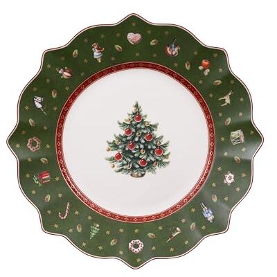 Villeroy & Boch Toy's Delight ontbijtbord, groen, 24 cm, premium porselein Villeroy & Boch Toy's Delight ontbijtbord, groen, 24 cm, premium porselein