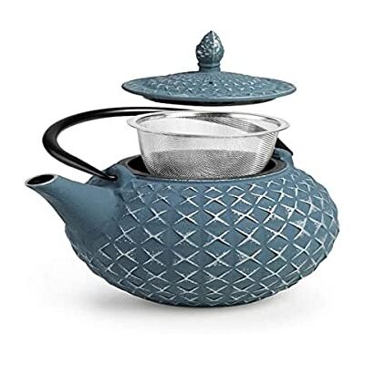 IBILI Gietijzeren theepot Daca, 0,85 l, geëmailleerde binnenkant, compatibel met inductiekookplaten IBILI Gietijzeren theepot Daca, 0,85 l, geëmailleerde binnenkant, compatibel met inductiekookplaten