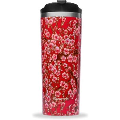 QWETCH Reismok, roestvrij staal, 470 ml fles, uniseks, volwassenen QWETCH Reismok, roestvrij staal, 470 ml fles, uniseks, volwassenen