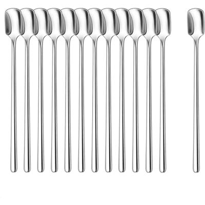 com-four ® 12-delige lepelset, menglepel met lang com-four ® 12-delige lepelset, menglepel met lang