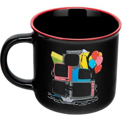 Paladone Pennywise 350 ml tv-scherm warmteveranderende mok officieel gelicentieerd door IT The Movie keramische koffiemok voor thee warme chocolademelk, cadeau voor fans van horrorfilms Paladone Pennywise 350 ml tv-scherm warmteveranderende mok officieel gelicentieerd door IT The Movie keramische koffiemok voor thee warme chocolademelk, cadeau voor fans van horrorfilms