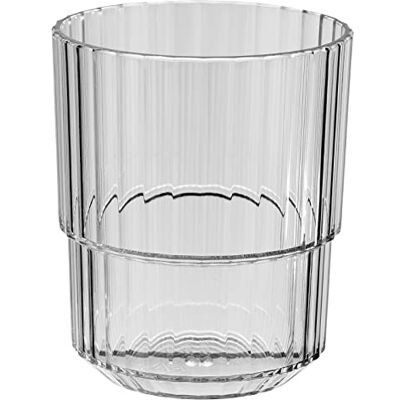 APS Linea Hoogwaardige Tritan kunststof beker met 0,3 l, BPA-vrij, stapelbaar, onbreekbaar, herbruikbaar en vaatwasmachinebestendig, 300 ml, Frans grijs APS Linea Hoogwaardige Tritan kunststof beker met 0,3 l, BPA-vrij, stapelbaar, onbreekbaar, herbruikbaar en vaatwasmachinebestendig, 300 ml, Frans grijs