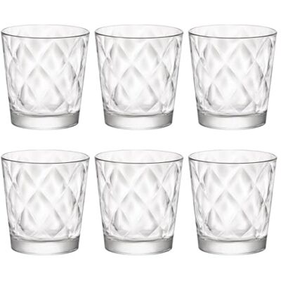 Bormioli Rocco Bormioli Kaleido 128756-V42 Waterglas, transparant, 24 cl, 6 stuks Bormioli Rocco Bormioli Kaleido 128756-V42 Waterglas, transparant, 24 cl, 6 stuks