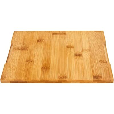 Garcia de Pou Herbruikbare spiesen dienblad voor 120 stukjes, bamboe, naturel, 25 x 30 x 1,3 cm Garcia de Pou Herbruikbare spiesen dienblad voor 120 stukjes, bamboe, naturel, 25 x 30 x 1,3 cm
