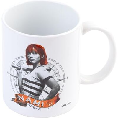 Grupo Erik One Piece Mok, Nami 350 ml Officieel gelicentieerde keramische mok Koffie & Thee Mok, Geek cadeau-idee, Verjaardag of Kerstmis Grupo Erik One Piece Mok, Nami 350 ml Officieel gelicentieerde keramische mok Koffie & Thee Mok, Geek cadeau-idee, Verjaardag of Kerstmis