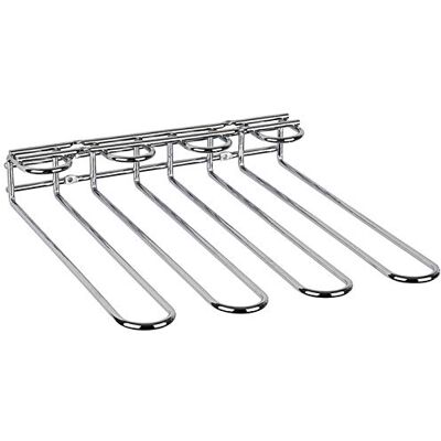 APS 93398 Glazen houder van verchroomd metaal voor 12 wijnglazen, 29,5 x 32 x 6 cm APS 93398 Glazen houder van verchroomd metaal voor 12 wijnglazen, 29,5 x 32 x 6 cm